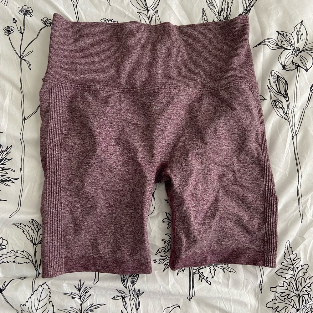 High waisted biker shorts